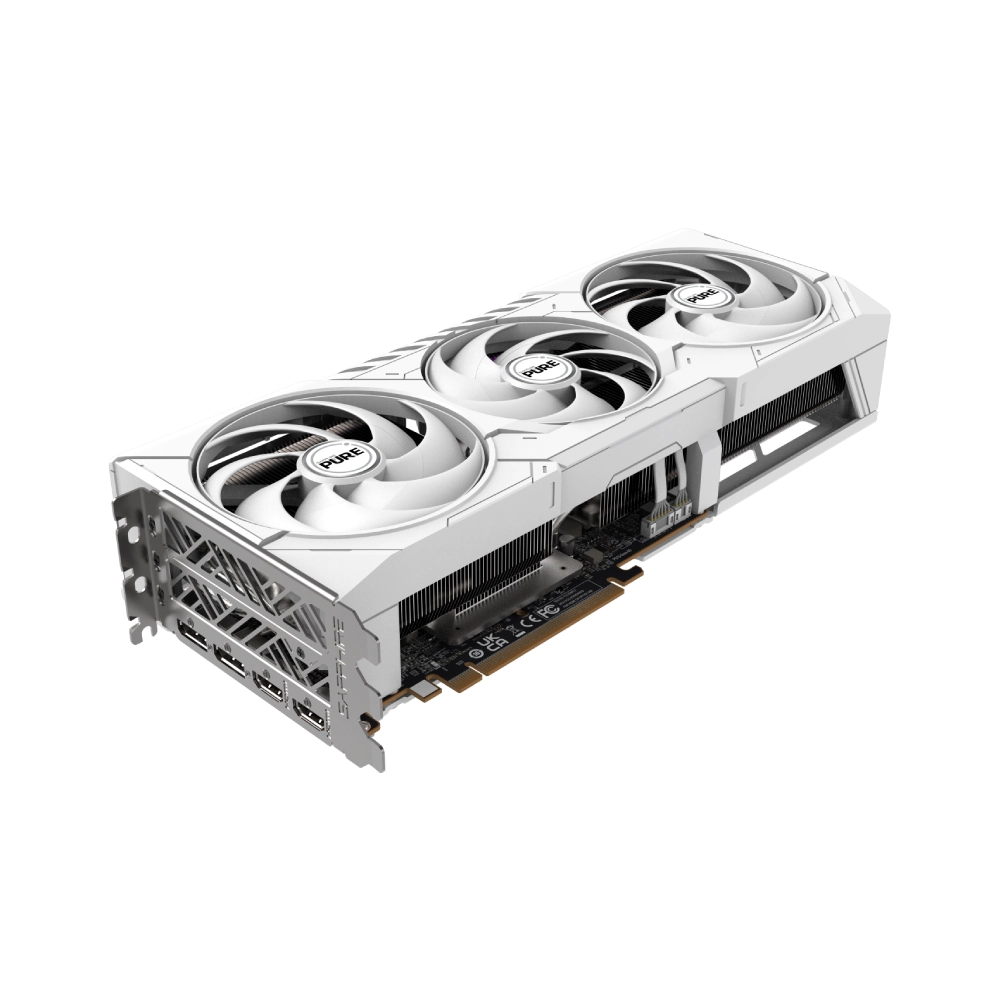 Sapphire Graphic Card Pure RX 9070 16GB GDDR6 OC Triple Fan view 6